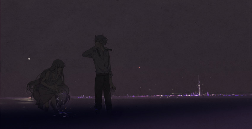 slaine troyard and asseylum vers allusia (aldnoah.zero) drawn by roku_(tsua-kihuyu)
