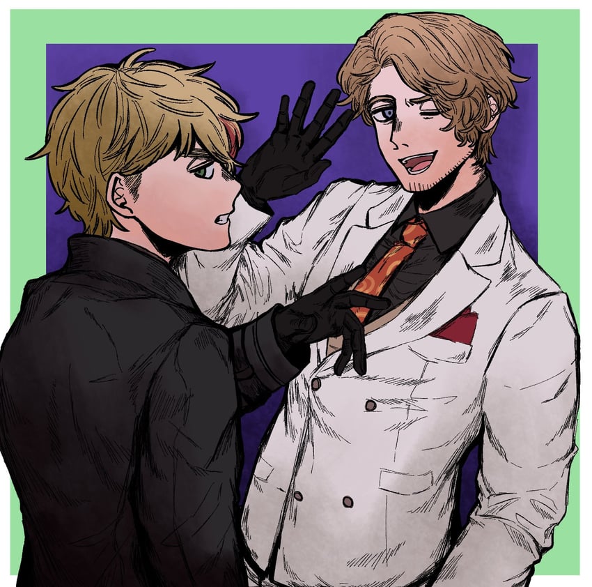 united kingdom and france (axis powers hetalia) drawn by tason904