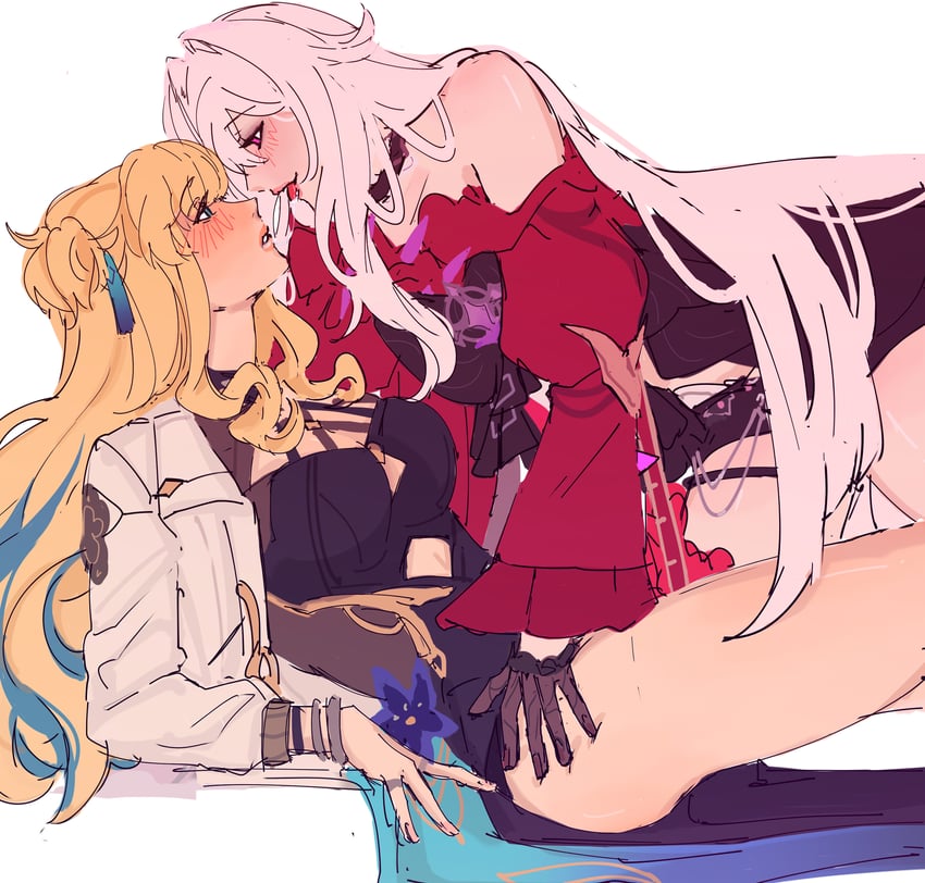 thelema nutriscu and songque (honkai and 1 more) drawn by cellysticks