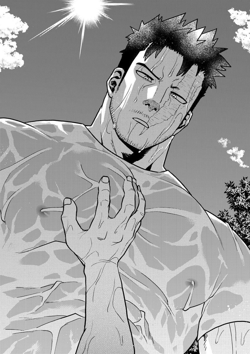 endeavor (boku no hero academia) drawn by p_(pppppppppq)