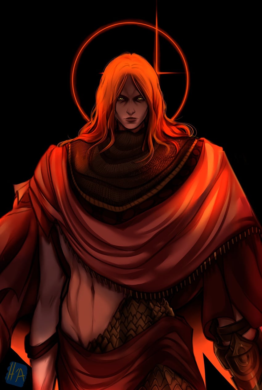 messmer the impaler (elden ring and 1 more) drawn by midosakatrash
