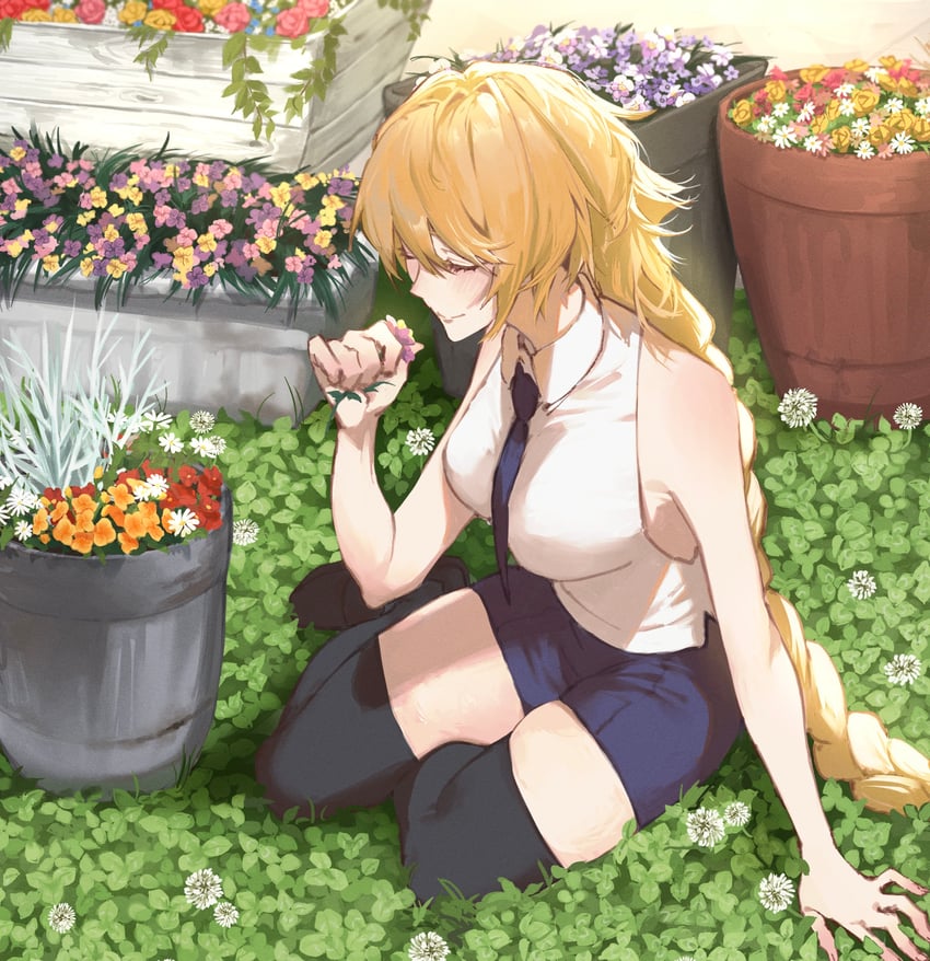 jeanne d'arc (fate and 2 more) drawn by zuraa_(naunau_seijin)