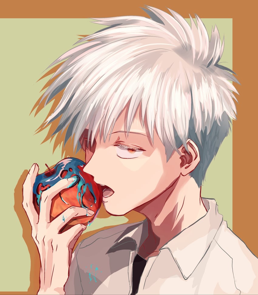 akagi shigeru (fukumoto mahjong and 1 more) drawn by fugusashi_(fgss2089)