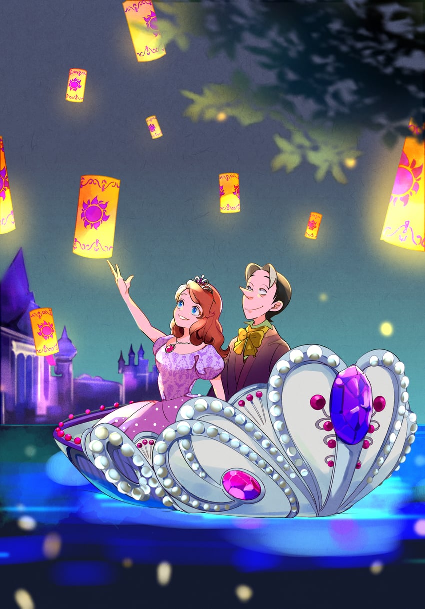 sofia and cedric (sofia the first) drawn by uo_sakana5656
