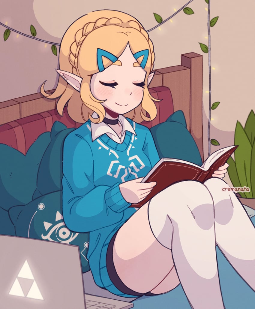 princess zelda (the legend of zelda and 1 more) drawn by cremanata