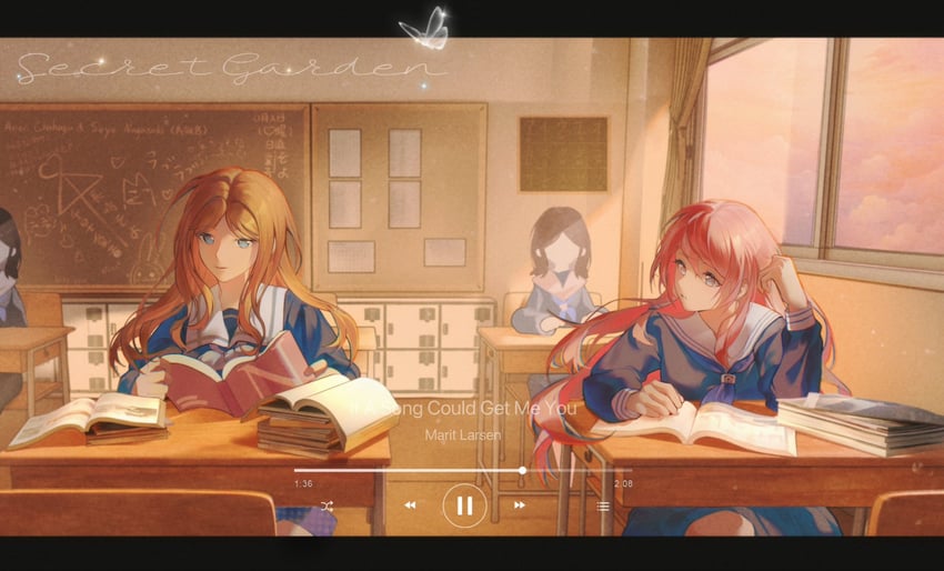 chihaya anon and nagasaki soyo (bang dream! and 1 more) drawn by cang_(akaga204)