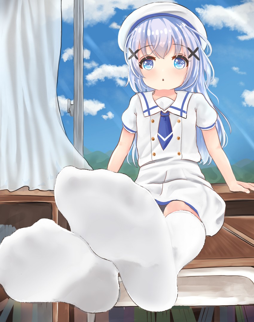 kafuu chino (gochuumon wa usagi desu ka?) drawn by mukaino_kei