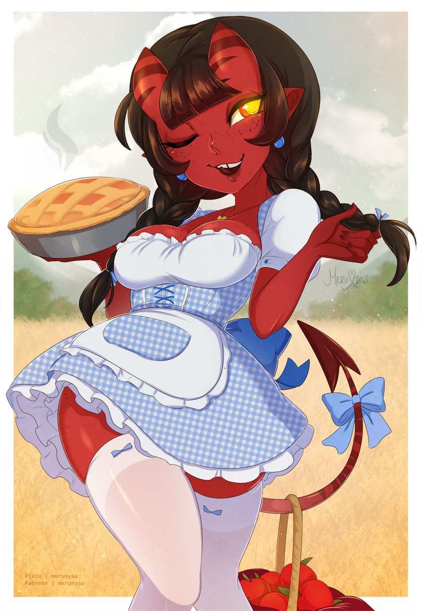 meruccubus (original) drawn by merunyaa