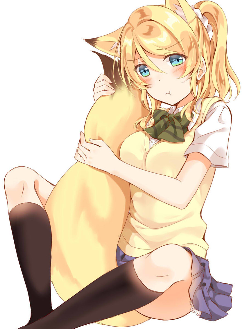 ayase eli (love live! and 1 more) drawn by mogu_(au1127)