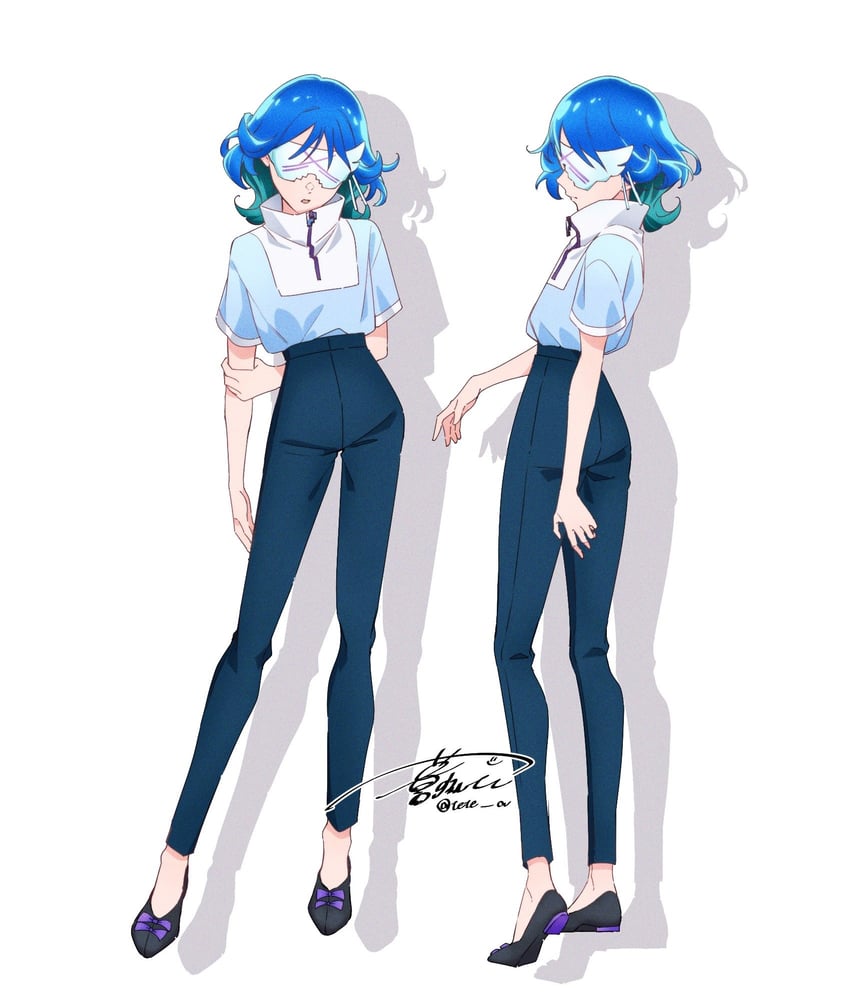 natsuki (precure and 1 more) drawn by aoi_tete