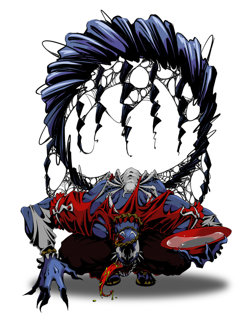 yasaka kanako and venom (touhou and 2 more) drawn by armkreuz