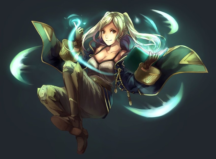 female robin (fire emblem and 2 more) drawn by kamu_(kamuuei)