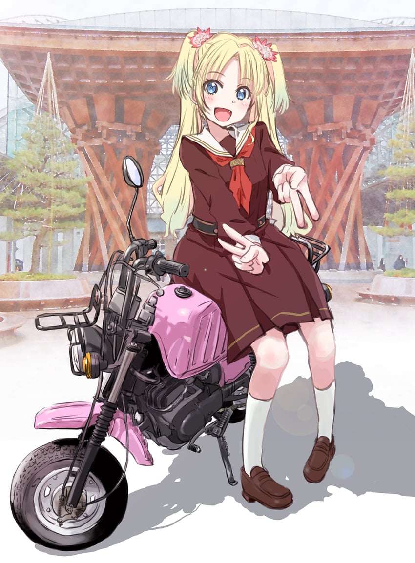 osawa rurino (love live! and 2 more) drawn by maruyo