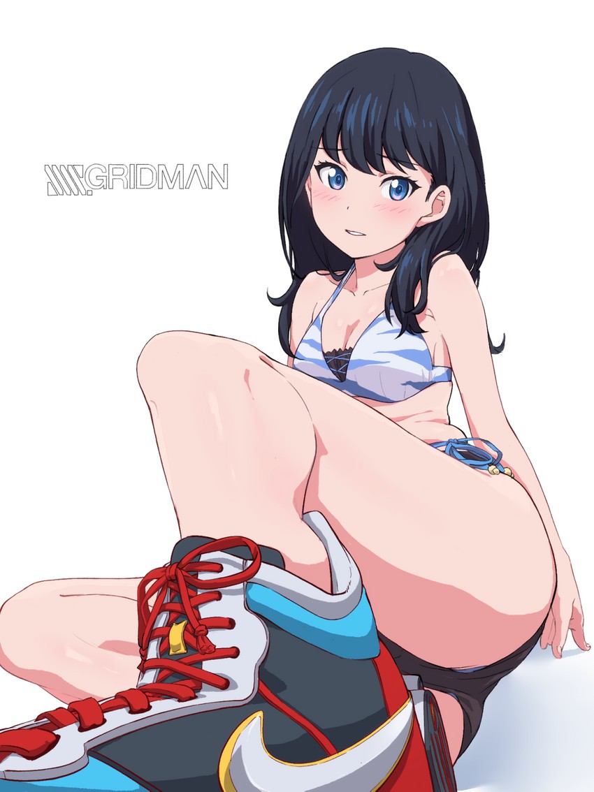 takarada rikka (gridman universe and 1 more) drawn by ganko-chan_(shashaneko123)