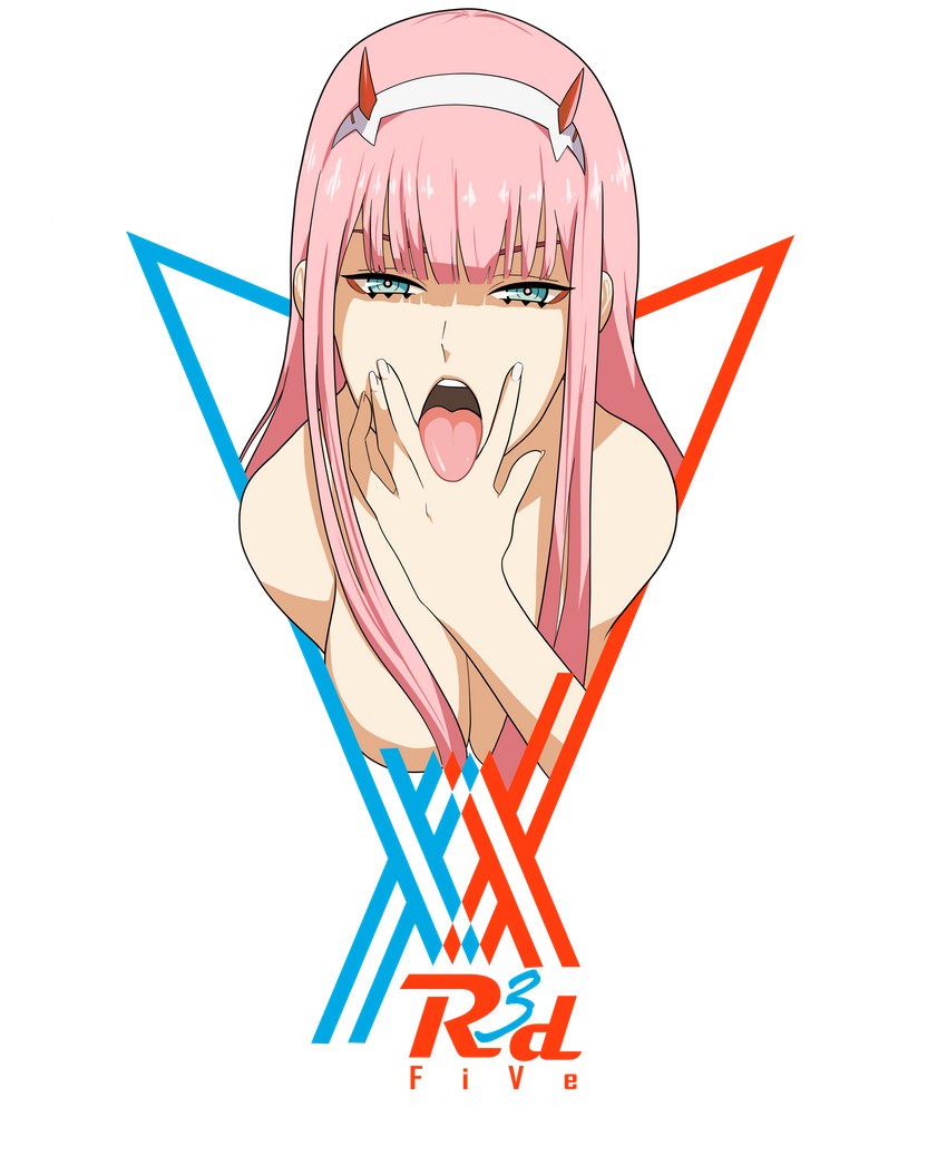 zero two (darling in the franxx) drawn by r3dfive