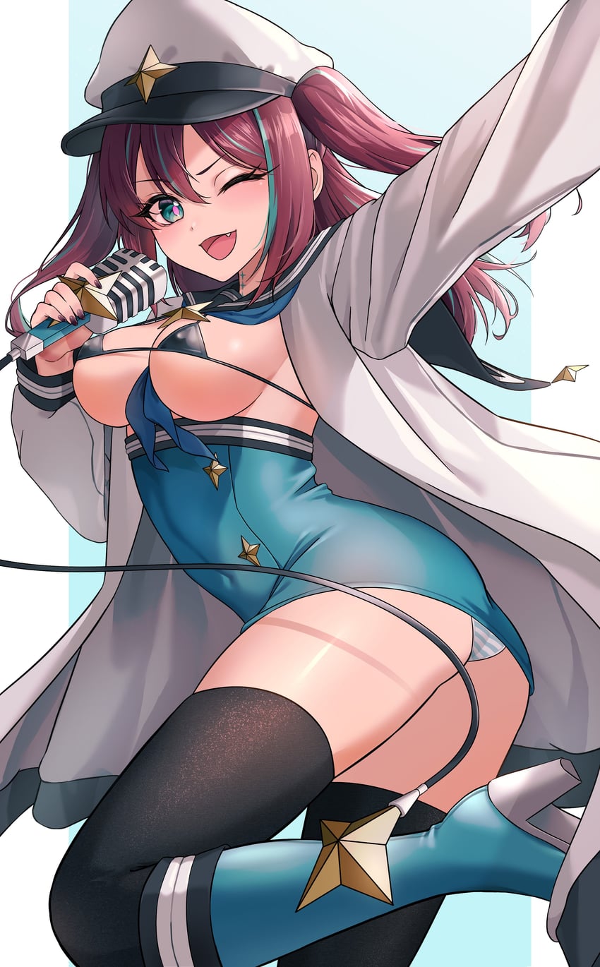 akoya matama and loco musica (mahou shoujo ni akogarete) drawn by purupuru3104
