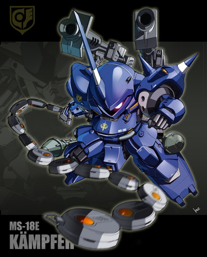 kampfer and gundam alex (gundam and 2 more) drawn by kaz_(kaz323)