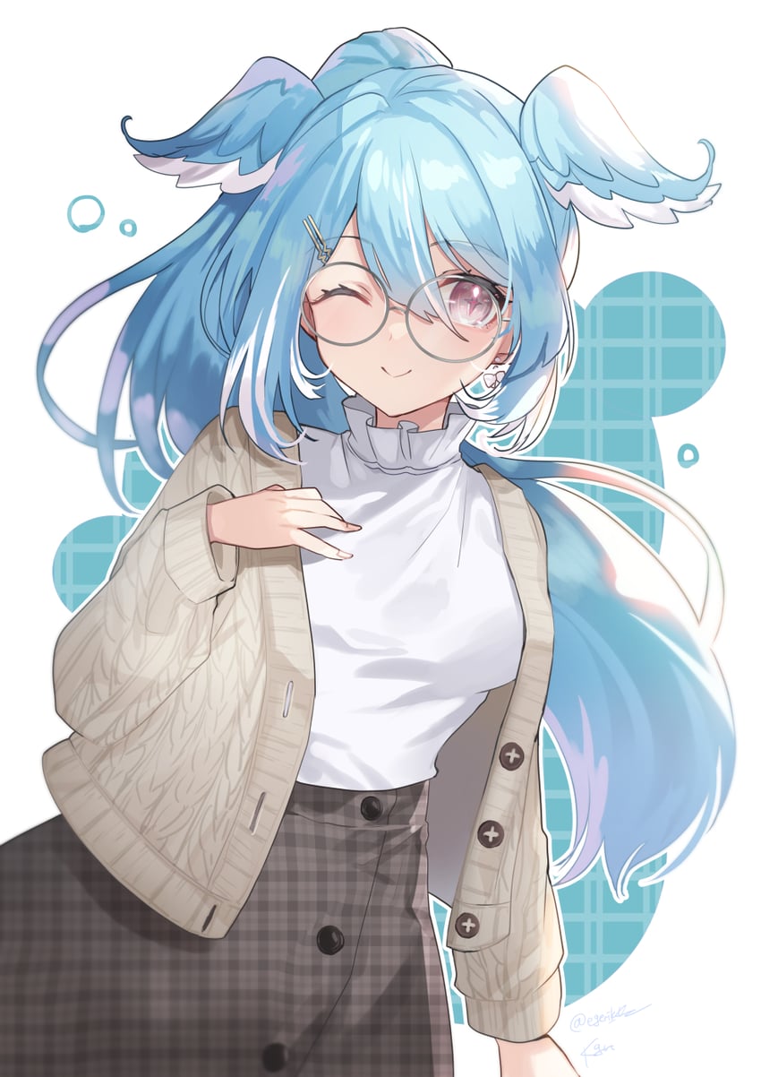 elira pendora (nijisanji and 1 more) drawn by kgr