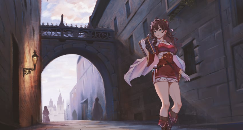 ichinose shiki (idolmaster and 1 more) drawn by qingli_ye