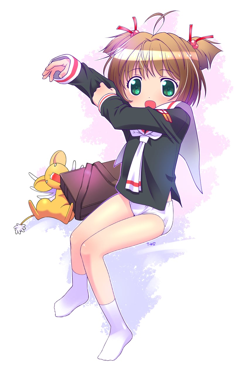 kinomoto sakura and kero (cardcaptor sakura) drawn by himehachi_(hime8manga)