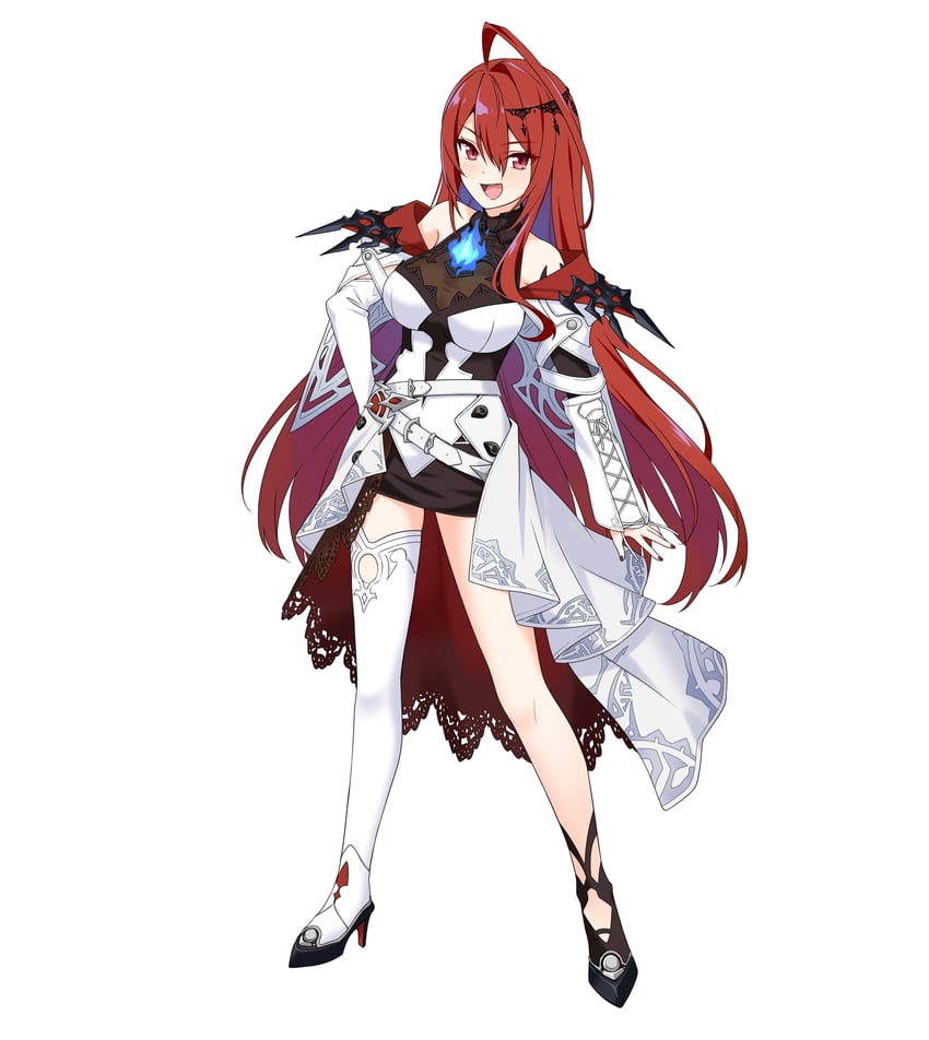elizabeth rose bloodflame (hololive and 1 more) drawn by felutiahime