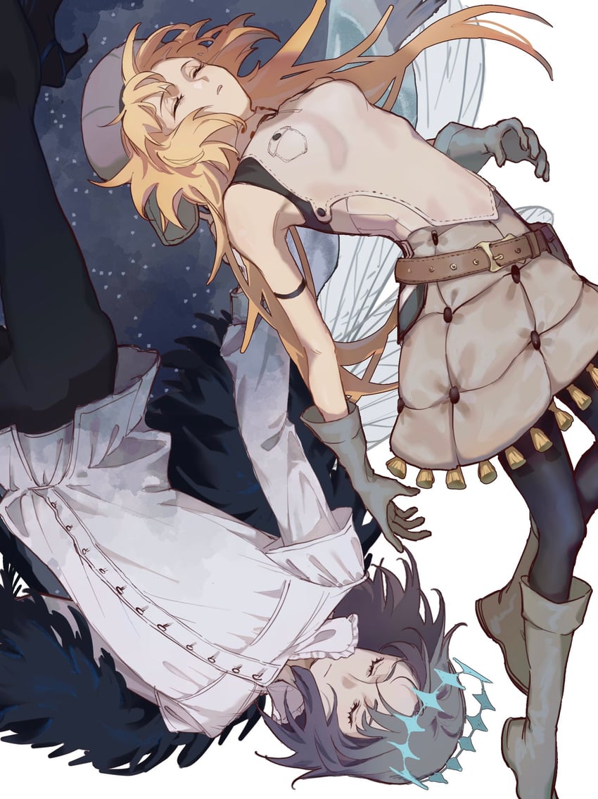 artoria pendragon, artoria caster, and oberon (fate and 1 more) drawn by rerheart