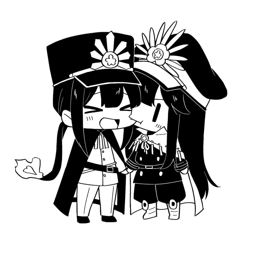 oda nobunaga and oda nobukatsu (fate and 1 more) drawn by yzrh0