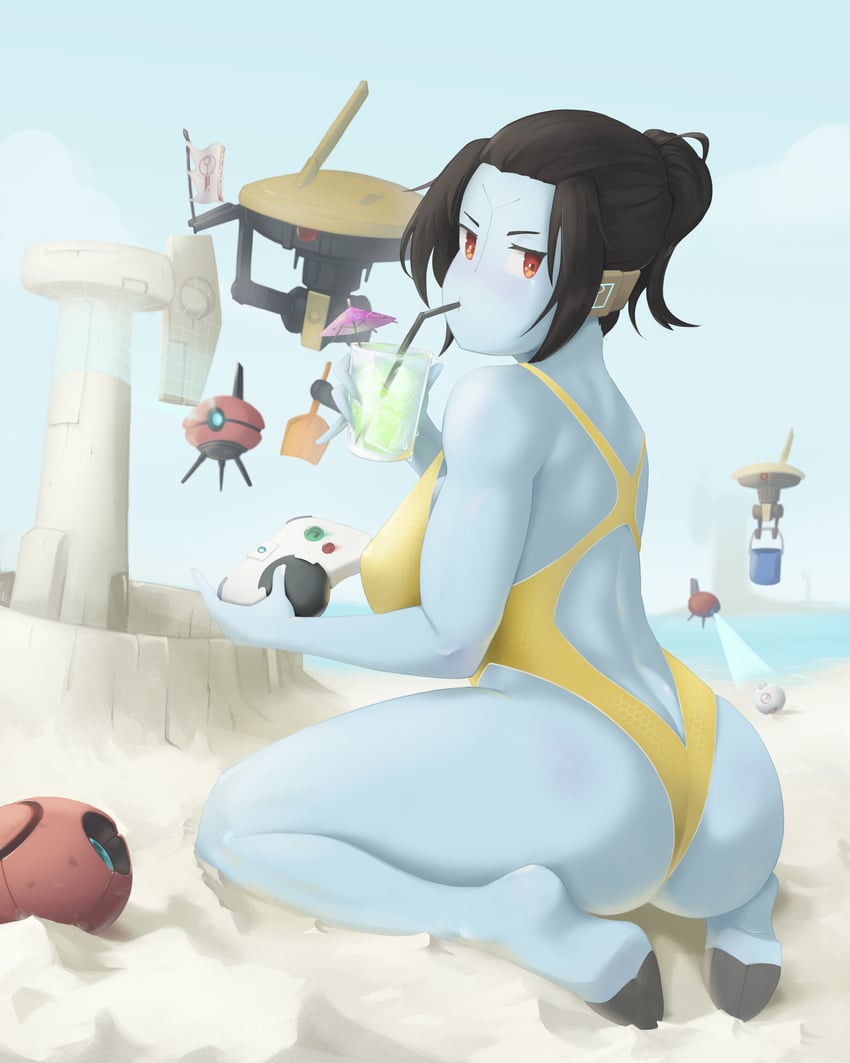 t'au (warhammer 40k) drawn by robot_jones_(artist)