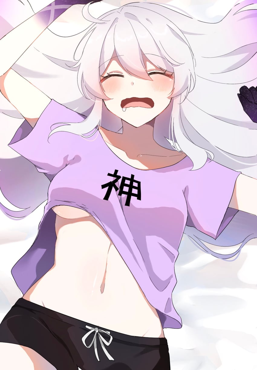 kiana kaslana (honkai and 1 more) drawn by yudemame1027