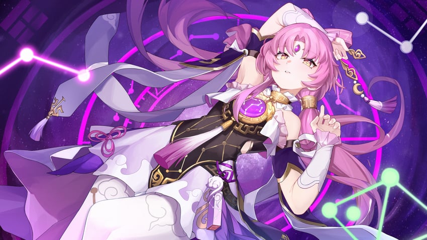 fu xuan (honkai and 1 more) drawn by yueyueyue_yao