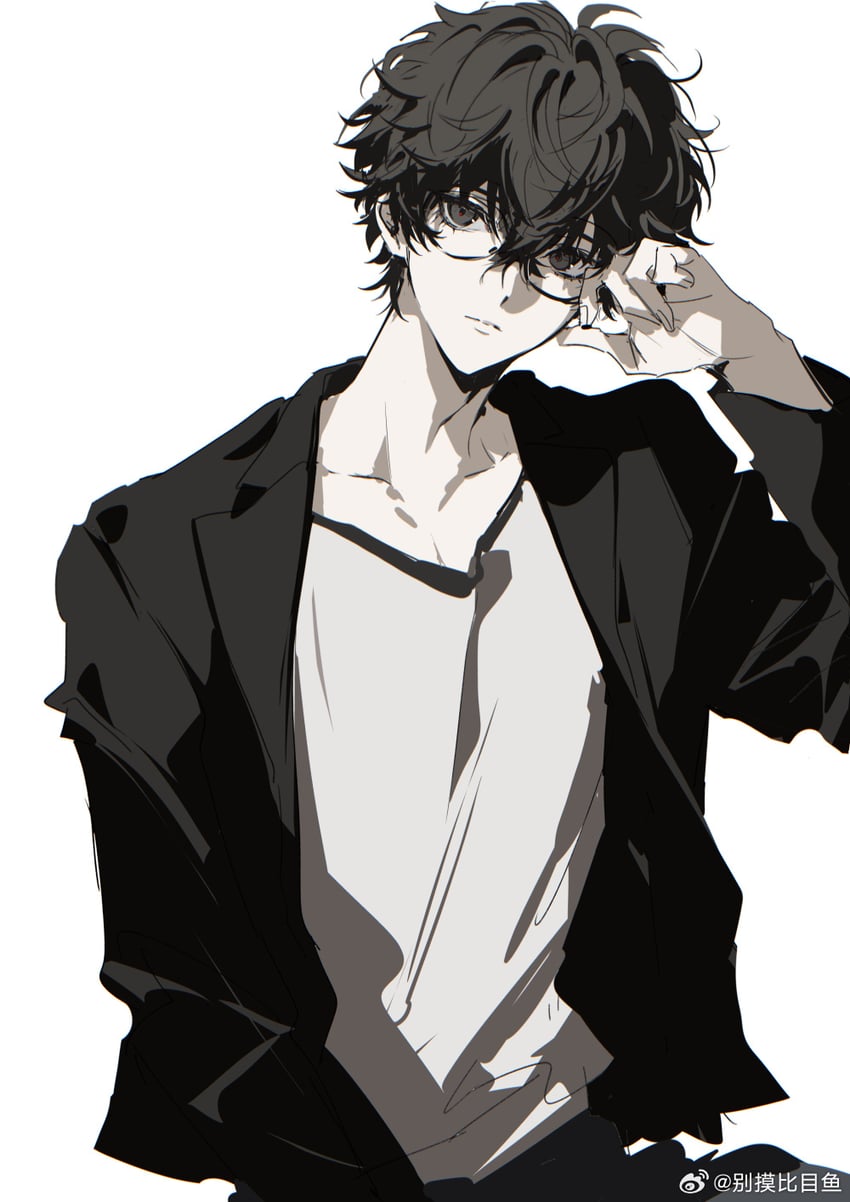 amamiya ren (persona and 1 more) drawn by doran_(doran7280)