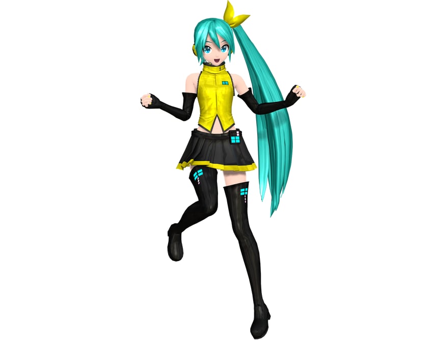 hatsune miku (vocaloid and 2 more)