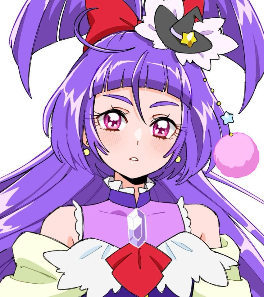 izayoi liko and cure magical (precure and 1 more) drawn by shirako_love