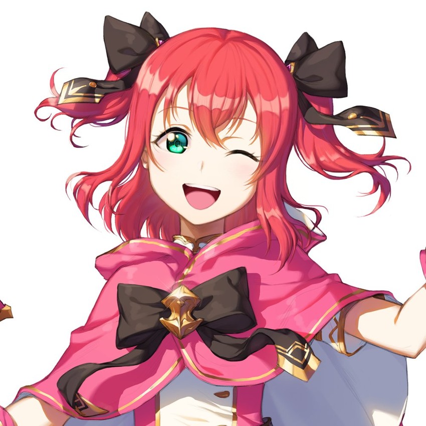 kurosawa ruby (love live! and 1 more) drawn by corsetman