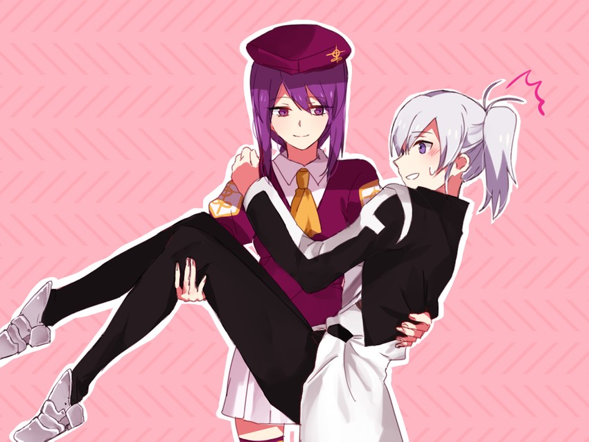 sion eltnam, sion eltnam atlasia, and riesbyfe stridberg (tsukihime and 1 more) drawn by retto