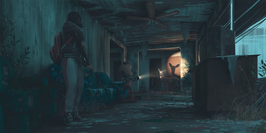 the electric state drawn by simon_stalenhag