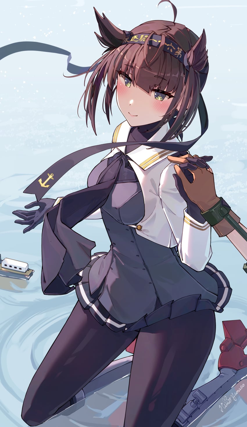hatsuzuki and hatsuzuki kai ni (kantai collection) drawn by himeyamato