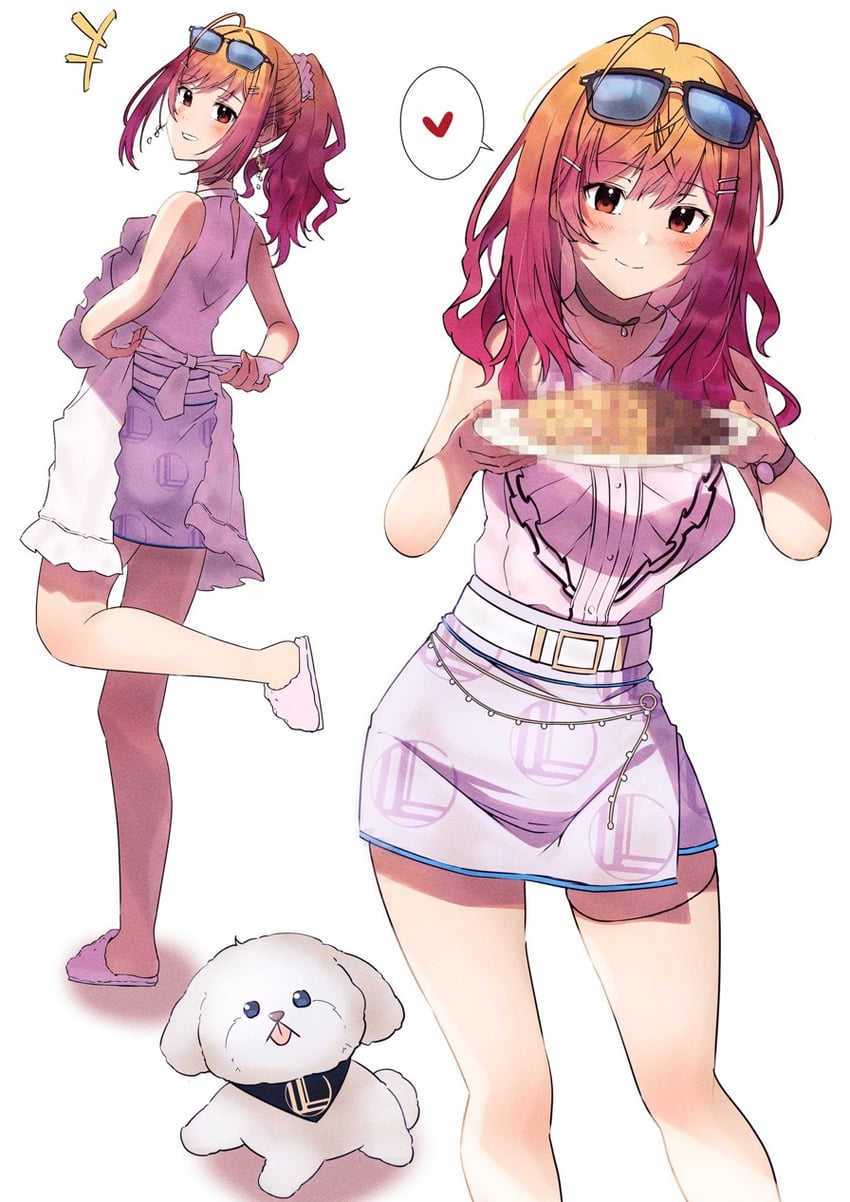 ichijou ririka and uni (hololive and 1 more) drawn by cruzango0510