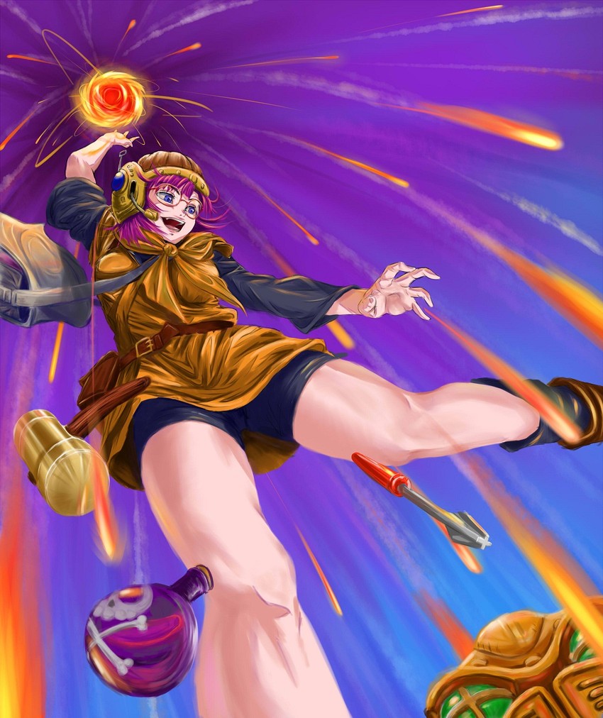 lucca ashtear and robo (chrono trigger) drawn by mac_(dog_dog)