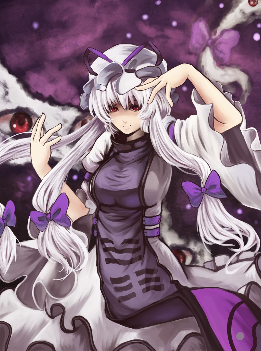 yakumo yukari (touhou and 1 more) drawn by koissa