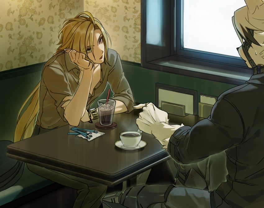von lycaon and hugo vlad (zenless zone zero) drawn by hxyla8