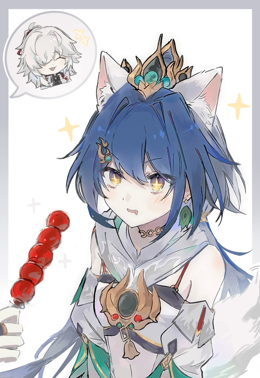 jing yuan and yunli (honkai and 1 more) drawn by carrotkxb83840