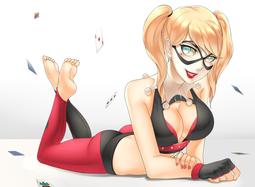 harley quinn (dc comics and 1 more) drawn by ragecndy