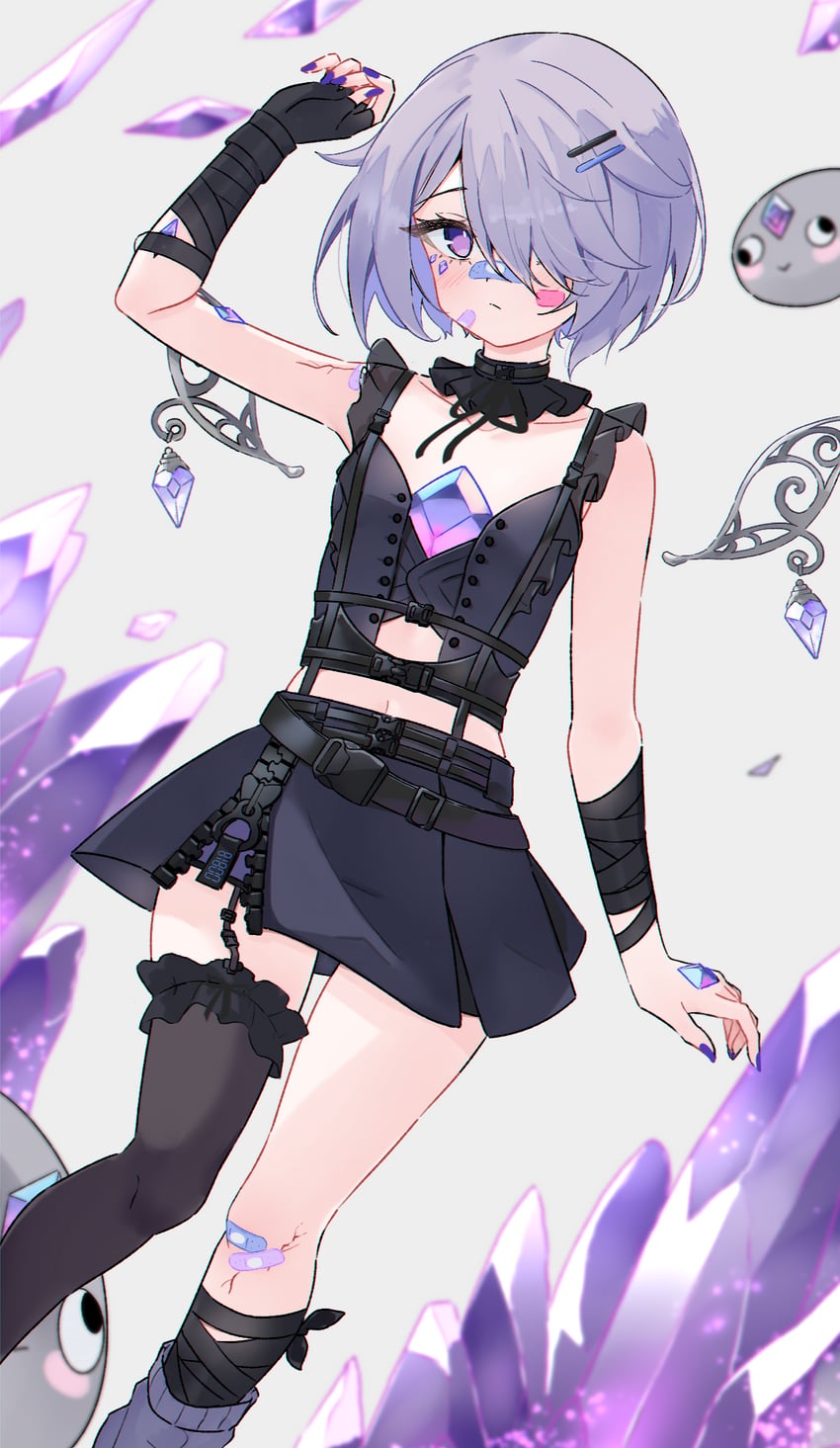 koseki bijou and pebble (hololive and 1 more) drawn by magui3