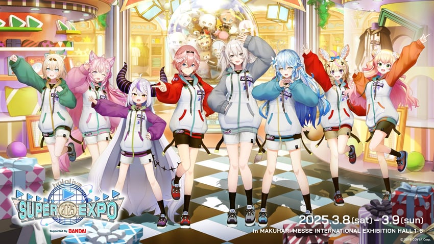 yukihana lamy, shishiro botan, la+ darknesss, hakui koyori, kazama iroha, and 3 more (hololive and 1 more)