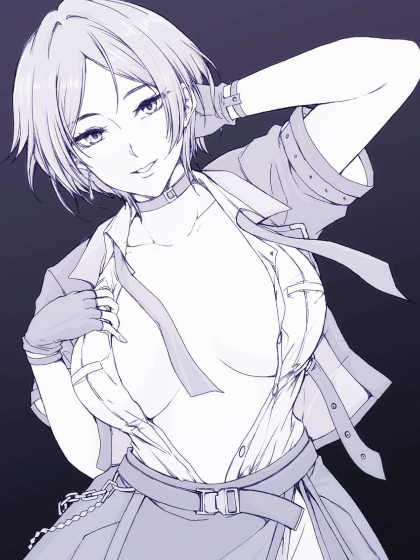 hayami kanade (idolmaster and 2 more) drawn by hagane_soushi