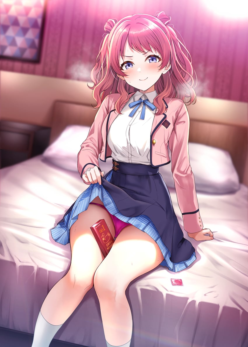 hanami saki (idolmaster and 1 more) drawn by amagasa_ikuta