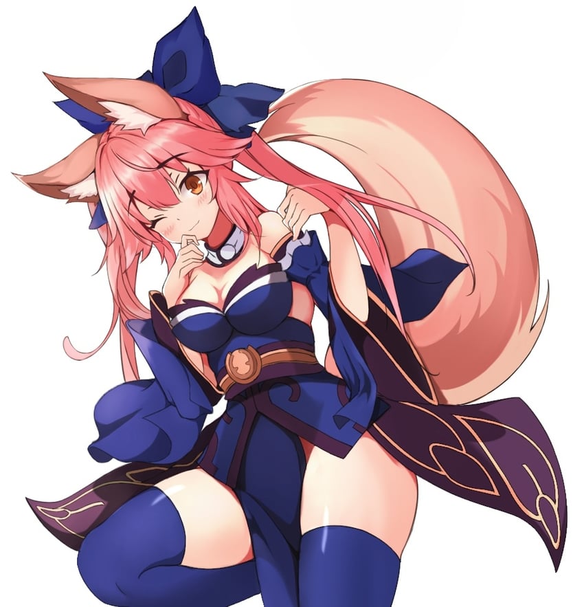 tamamo and tamamo no mae (fate and 2 more) drawn by xianyu_(pixiv9677779)