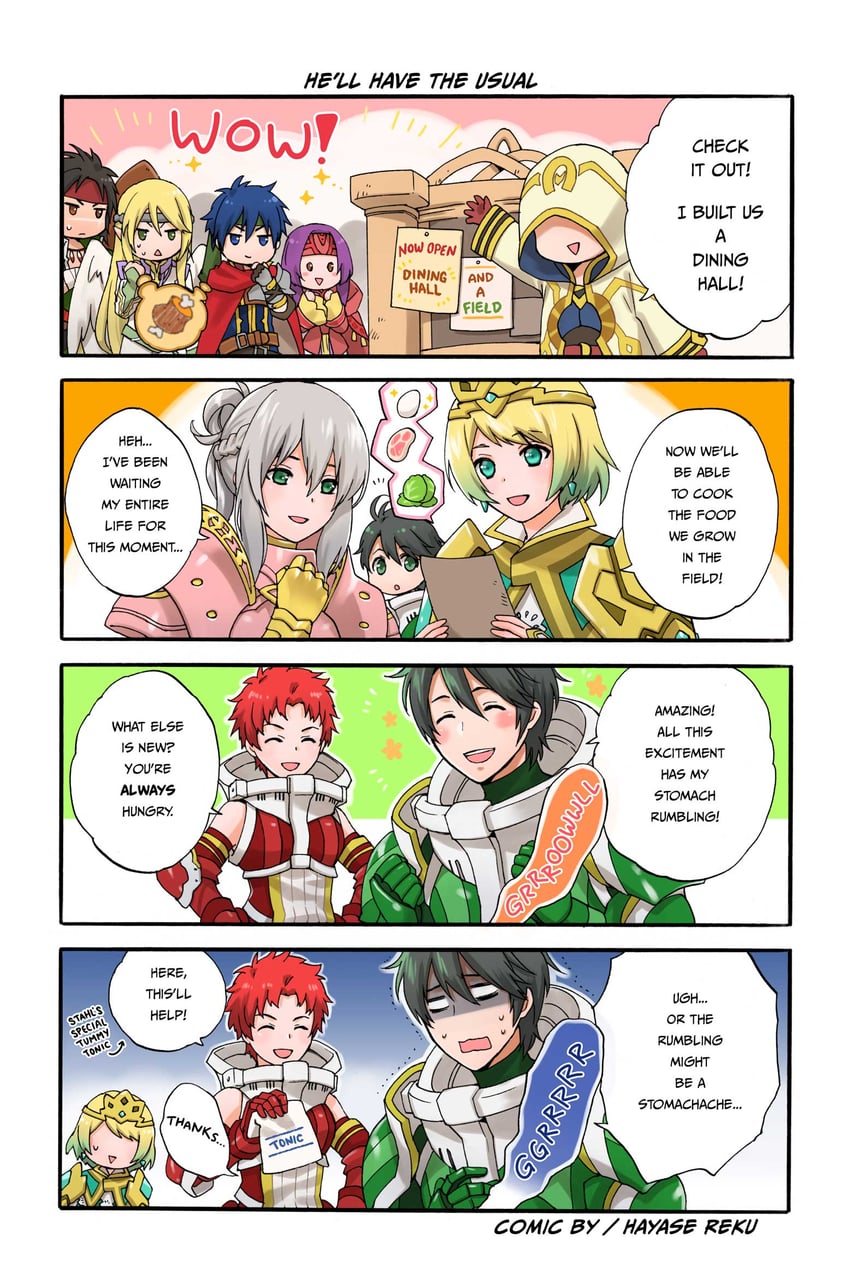 ike, kiran, fjorm, sanaki kirsch altina, tibarn, and 4 more (fire emblem and 5 more) drawn by arikawa_kinu