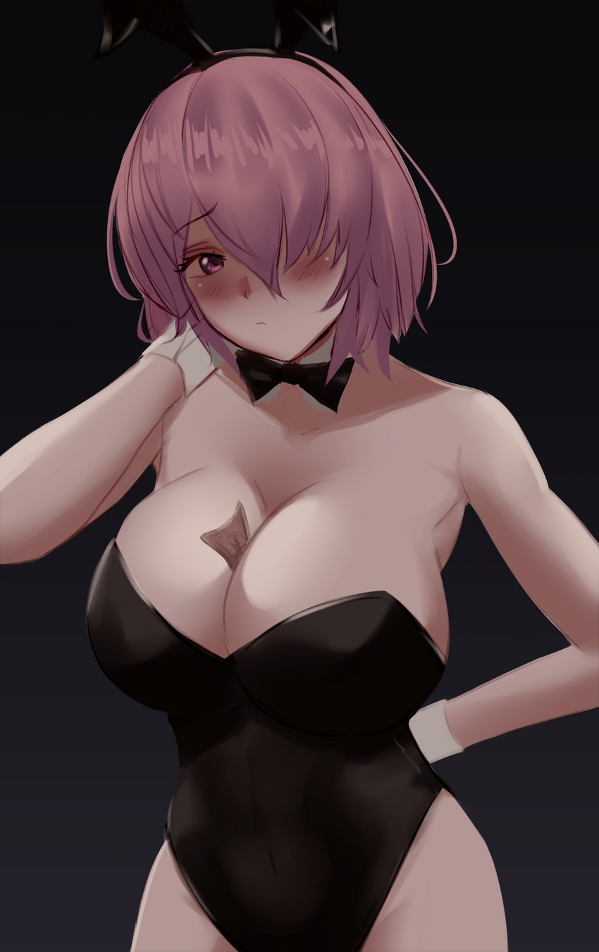 mash kyrielight (fate and 1 more) drawn by zaki_(zaki_btw)